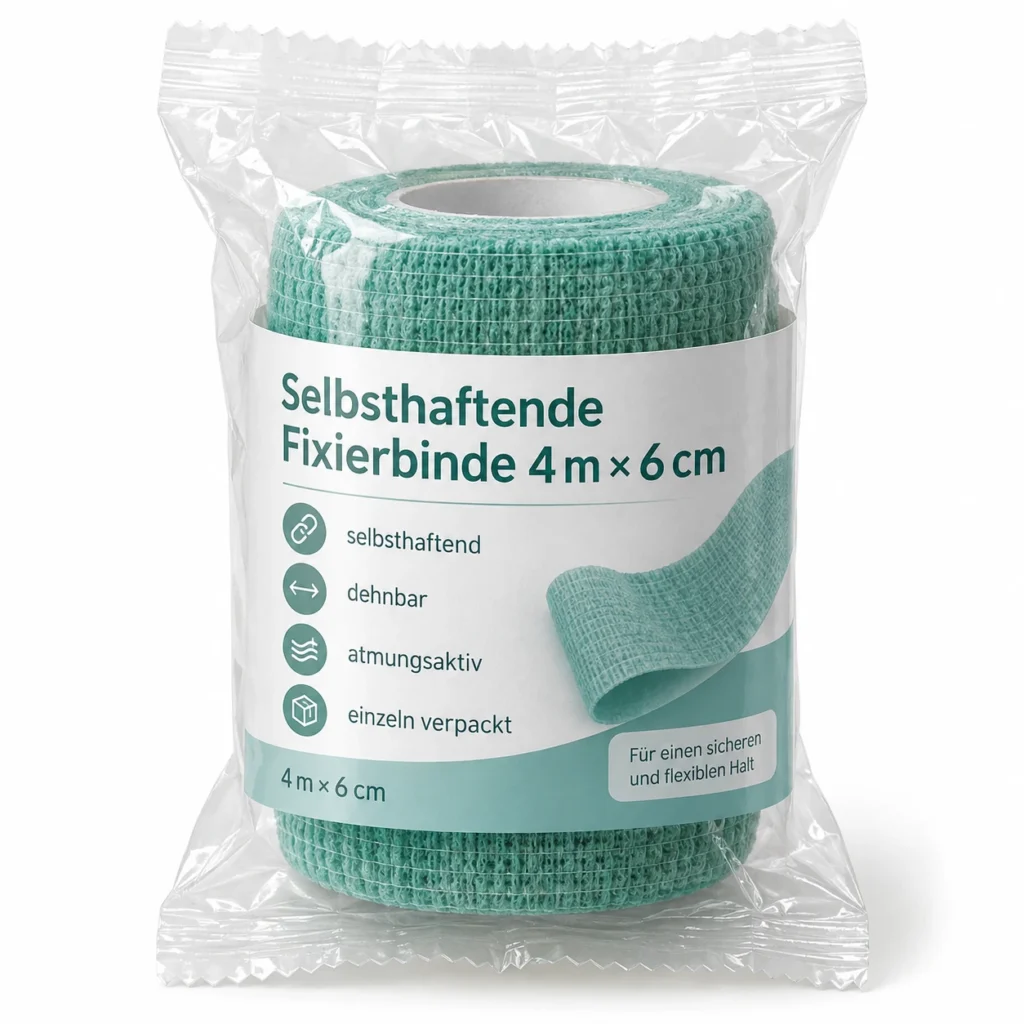 selbsthaftende fixierbinde